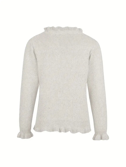Hanifa - Elegante Strickjacke mit Knöpfen
