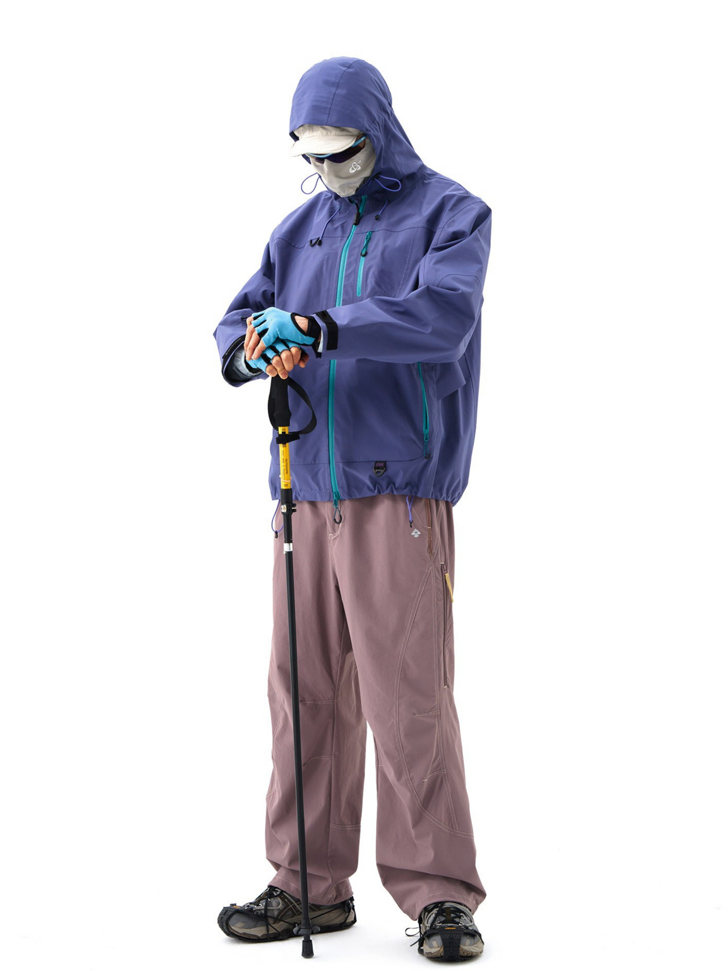 CampFlask - Unisex 3-Lagen Wasserdichte Hartschalenjacke