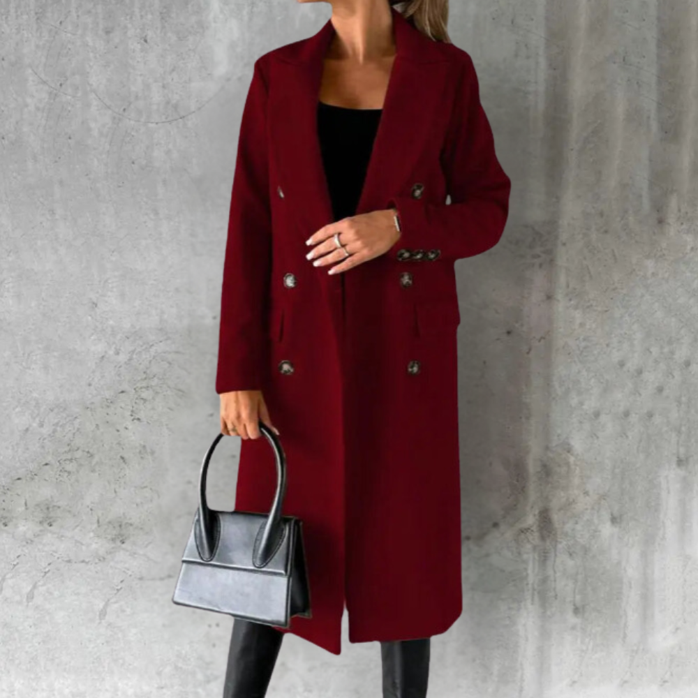 Selene | City Chic Woll-Trenchcoat