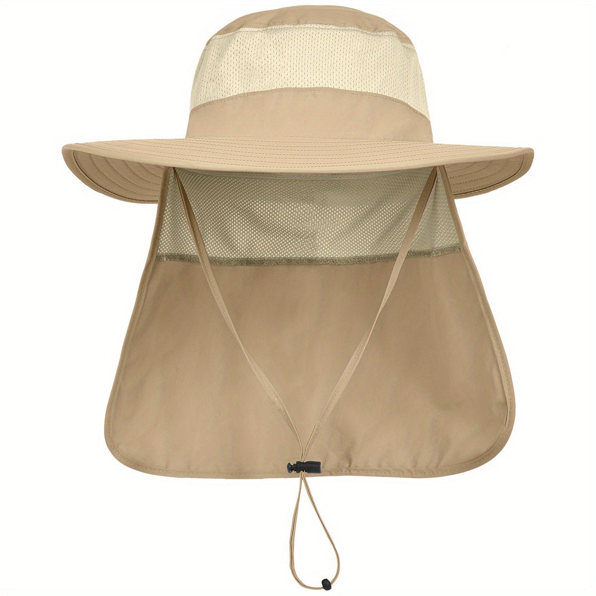 Safari-Sonnenhut mit breiter Krempe & Nackenschutz