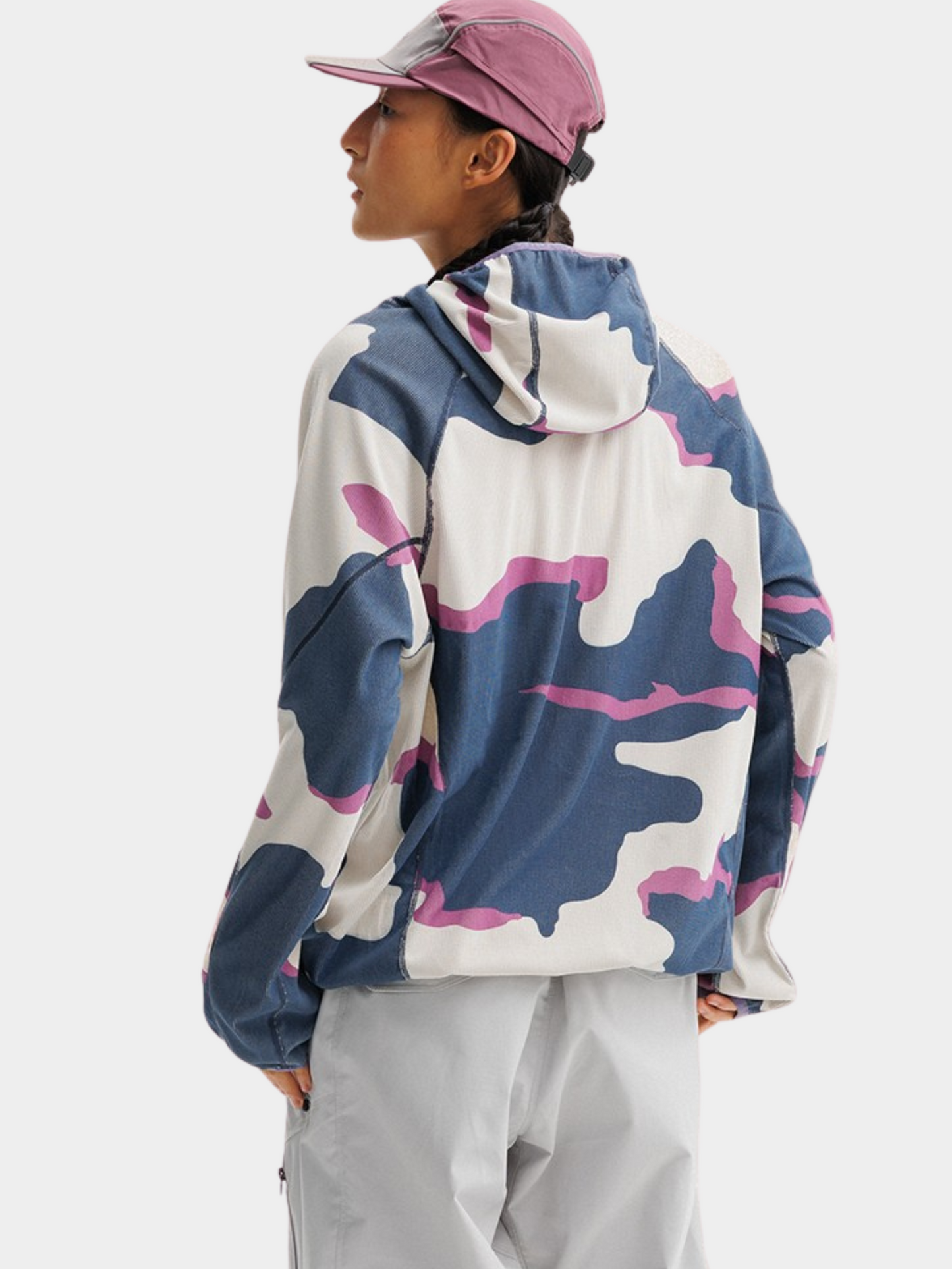 Crag - Unisex Feuchtigkeitsableitender Hoher Kragen Hoodie Basisschicht