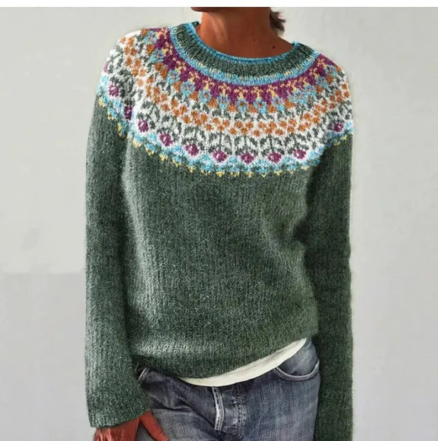Sinead™ | Gemütlicher Yoke-Strickpullover