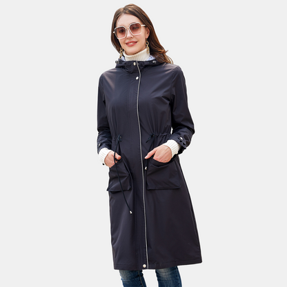 Lila – Eleganter & Wasserdichter Trenchcoat