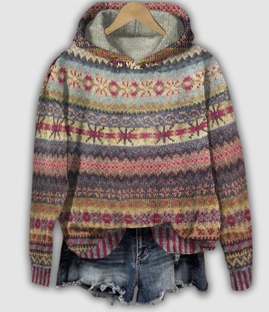 Emma - Gemütlicher Ethno-Pullover