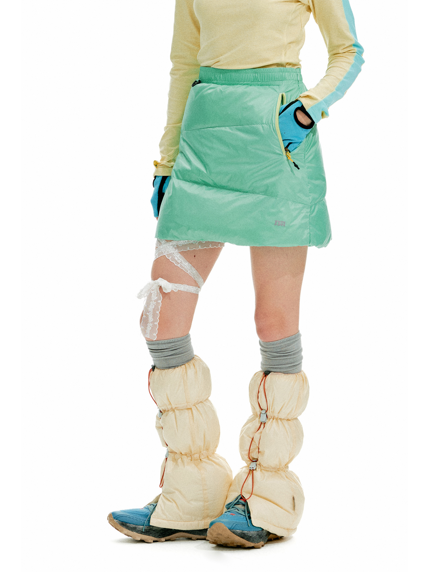 Dunetrack - Damen 800FP 95% Weiße Entenfedern Rock