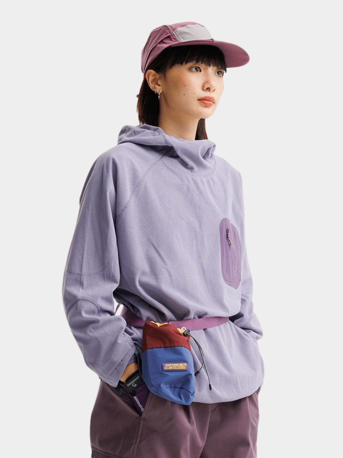 Crag - Unisex Feuchtigkeitsableitender Hoher Kragen Hoodie Basisschicht