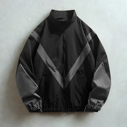 Armand Noir Patchwork-Jacke