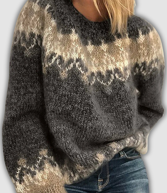 Mia - Gemütlicher Mohair-Pullover