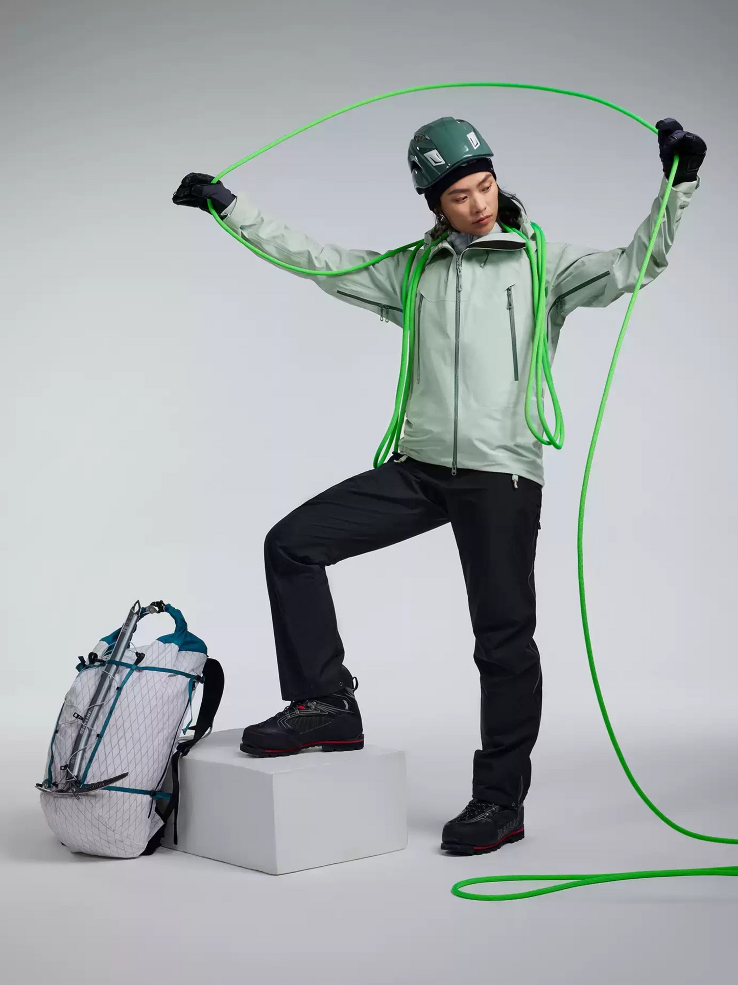 GONGGAR-S - Hartschalen-Hoodie-Jacke