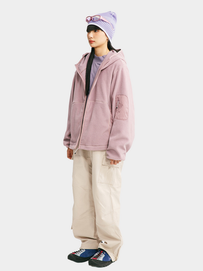 BearBoard - Unisex Warme Fleece Kapuzenjacke