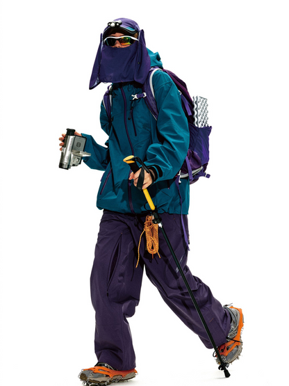 CampFlask - Unisex 3-Lagen Wasserdichte Hartschalenjacke