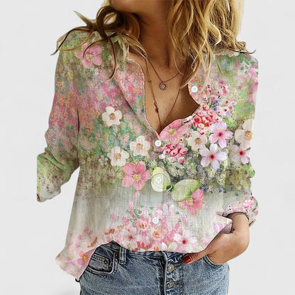 ELYRA™ | Bluse mit Blumenmuster