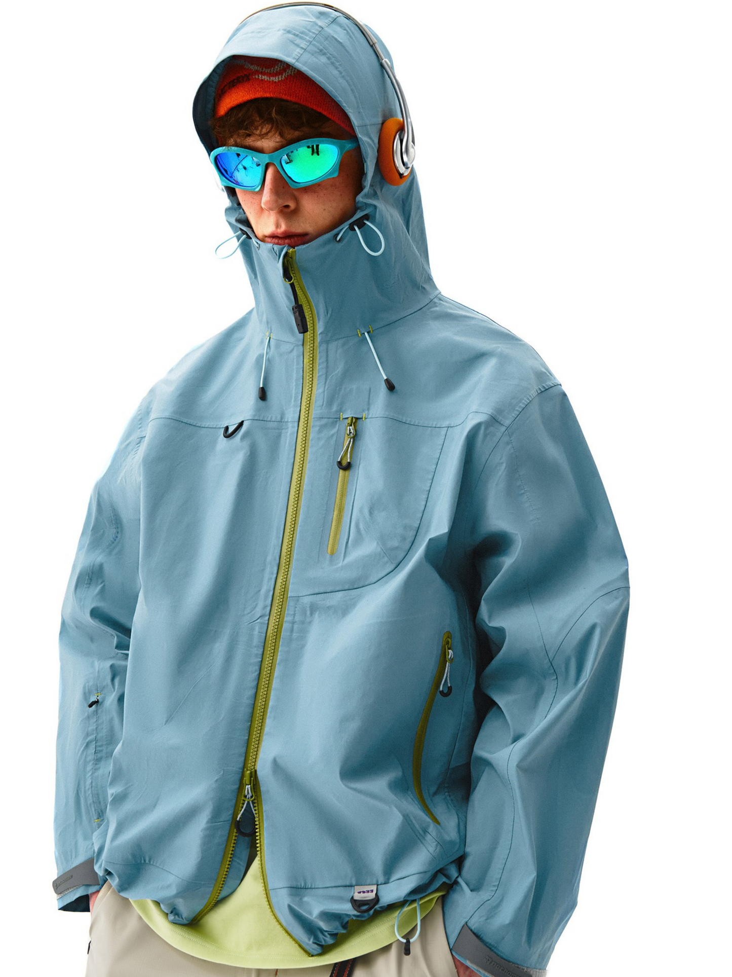 CampFlask - Unisex 3-Lagen Wasserdichte Hartschalenjacke