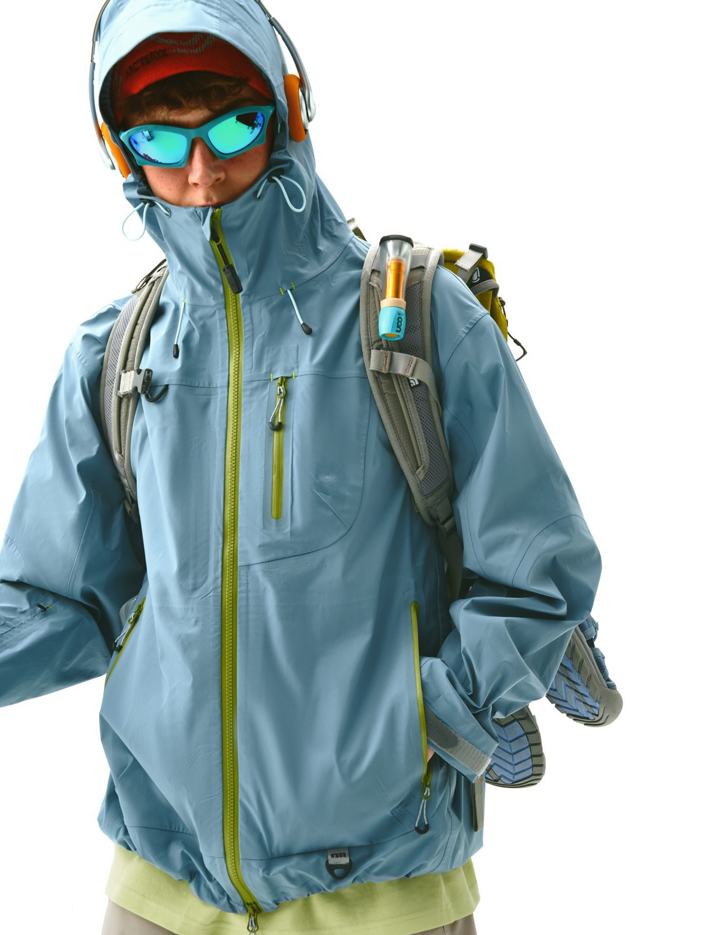 CampFlask - Unisex 3-Lagen Wasserdichte Hartschalenjacke