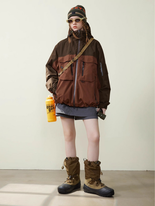 CanyonLife - Unisex Hard Shell Wasserdichte Outdoor-Jacke