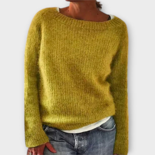 Maya | Übergroßer Strickpullover