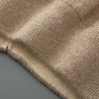 Corvino Kaschmir-Zip-Cardigan