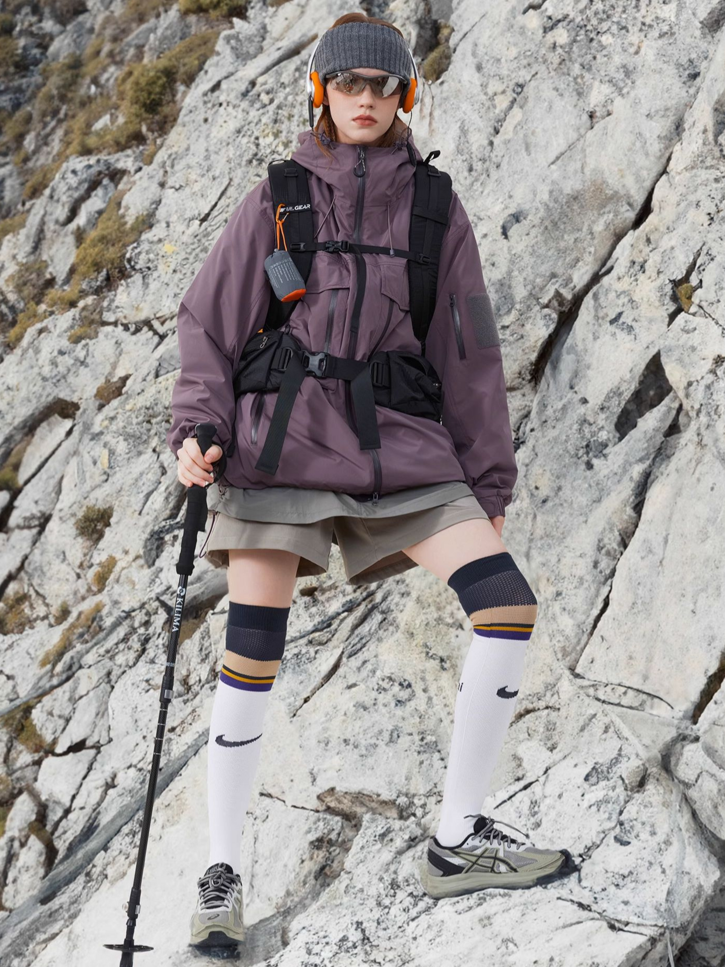 CanyonLife - Unisex Hard Shell Wasserdichte Outdoor-Jacke