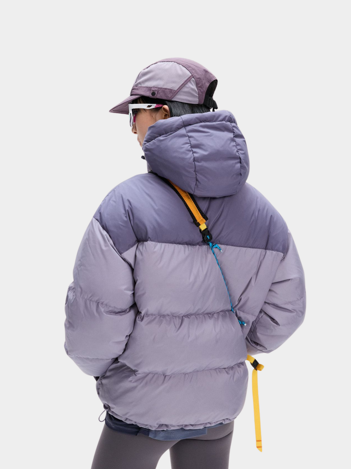 BluffPeak - Unisex Abnehmbare Kapuze Wasserabweisende Entendaunenjacke