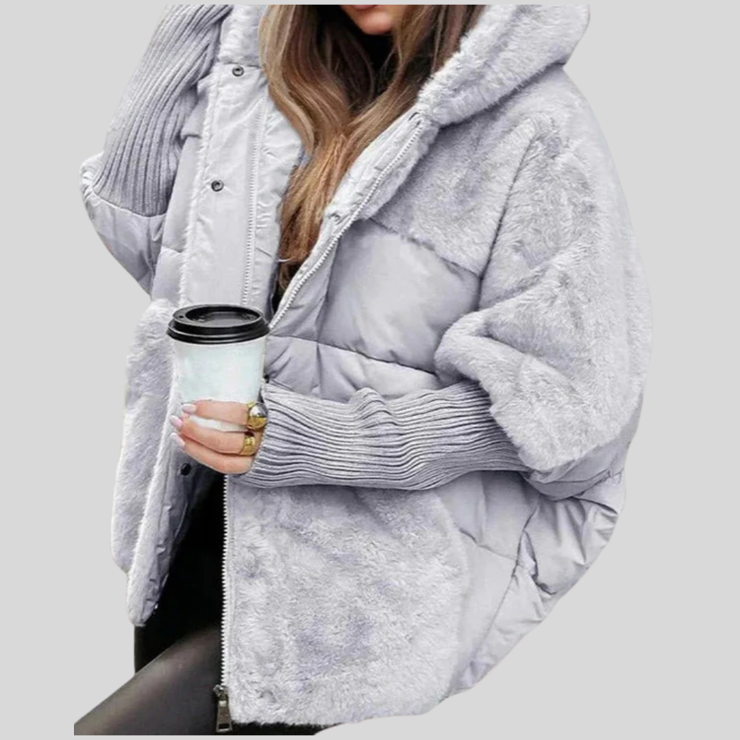 Marcelina™ | Eleganter Kapuzenmantel