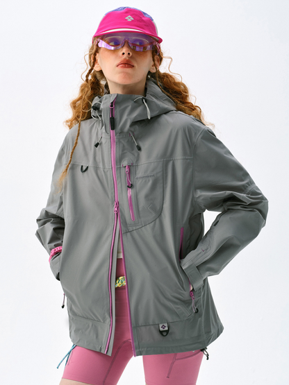 CampFlask - Unisex 3-Lagen Wasserdichte Hartschalenjacke