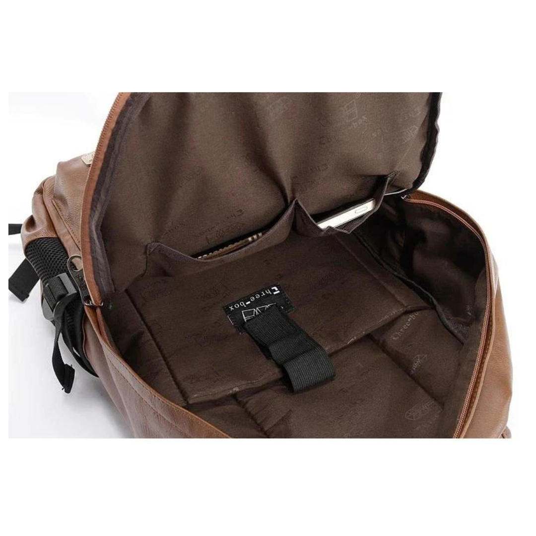 Luxuriöser Leder Rucksack für Herren