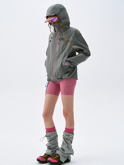 CampFlask - Unisex 3-Lagen Wasserdichte Hartschalenjacke