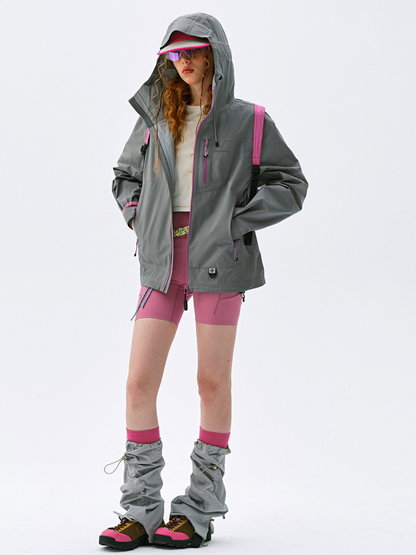 CampFlask - Unisex 3-Lagen Wasserdichte Hartschalenjacke