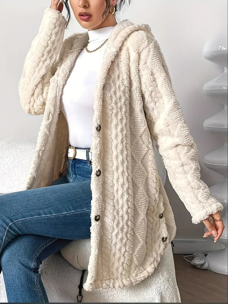 Chateau Elise™ | Kuscheliger Kapuzen-Cardigan