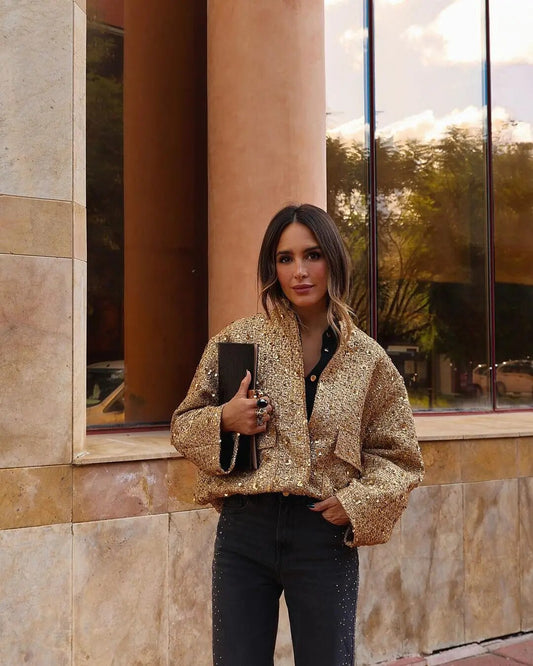 Mystique & Co™ Paillettenjacke