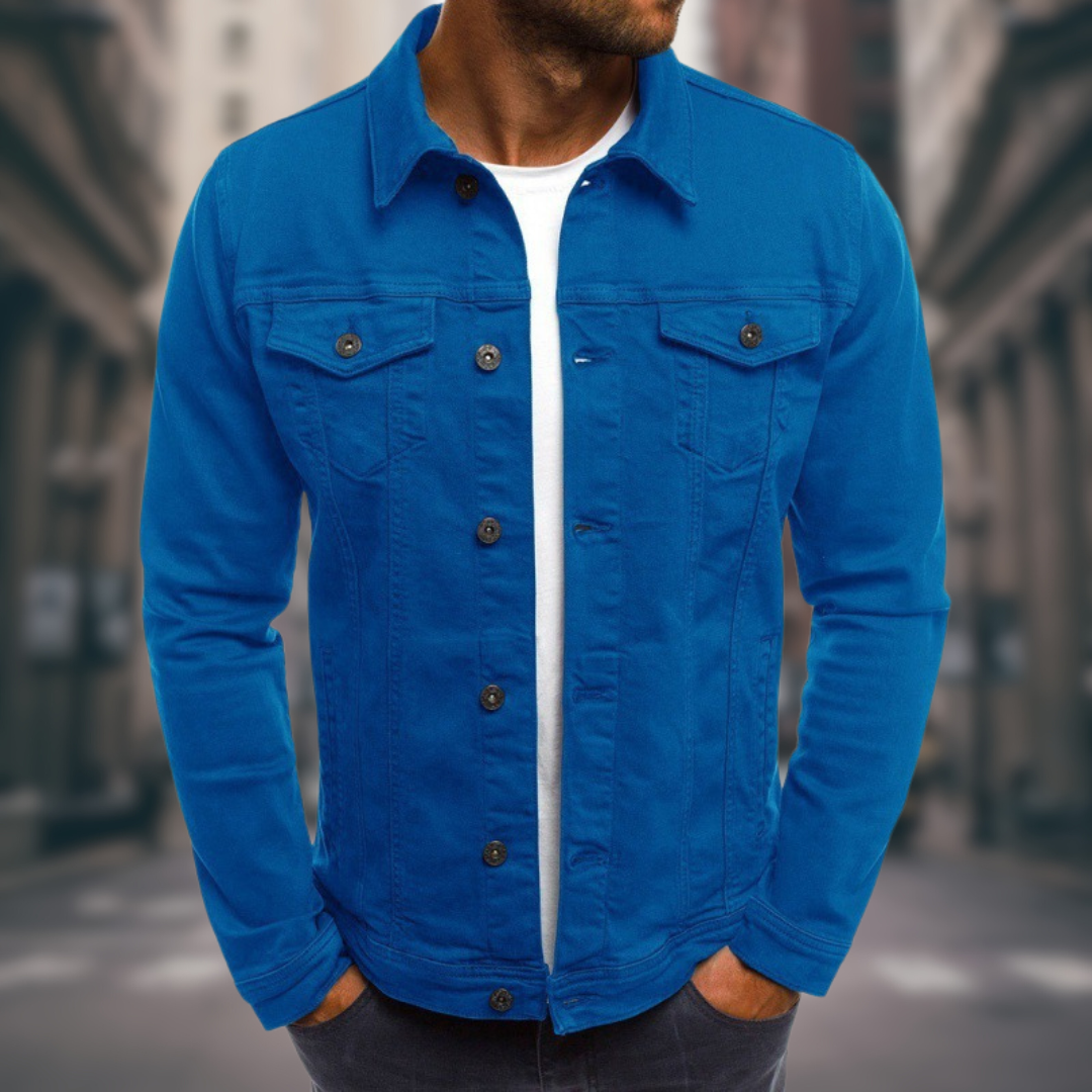 Vega | Stylische Jeansjacke für Herren