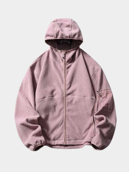 BearBoard - Unisex Warme Fleece Kapuzenjacke