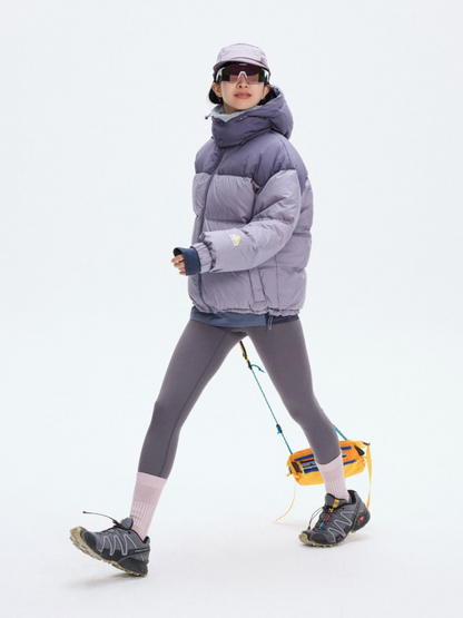 BluffPeak - Unisex Abnehmbare Kapuze Wasserabweisende Entendaunenjacke