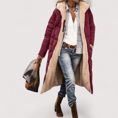 Kora™ | Kuscheliger Fell-Futter Mantel