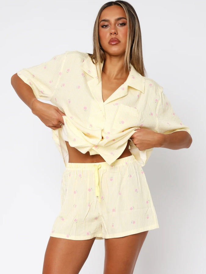 Liber Spring Damen Taschenliebe Schlafanzug