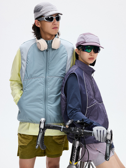 BluffEdge - Unisex Farbblock Outdoor Isolierte Weste