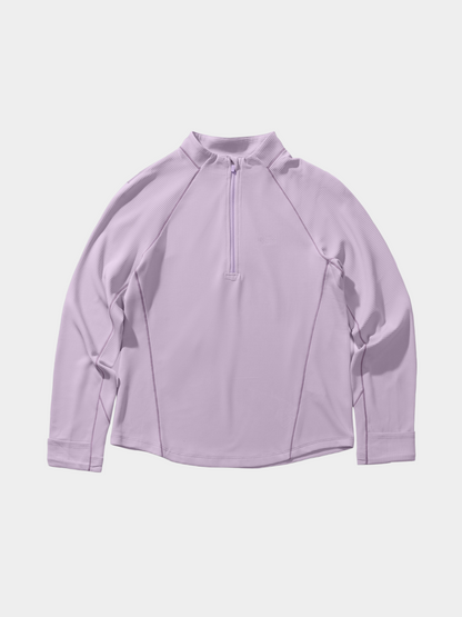 Caveflare - Damen UPF50+ Stehkragen Langarm Sweatshirt