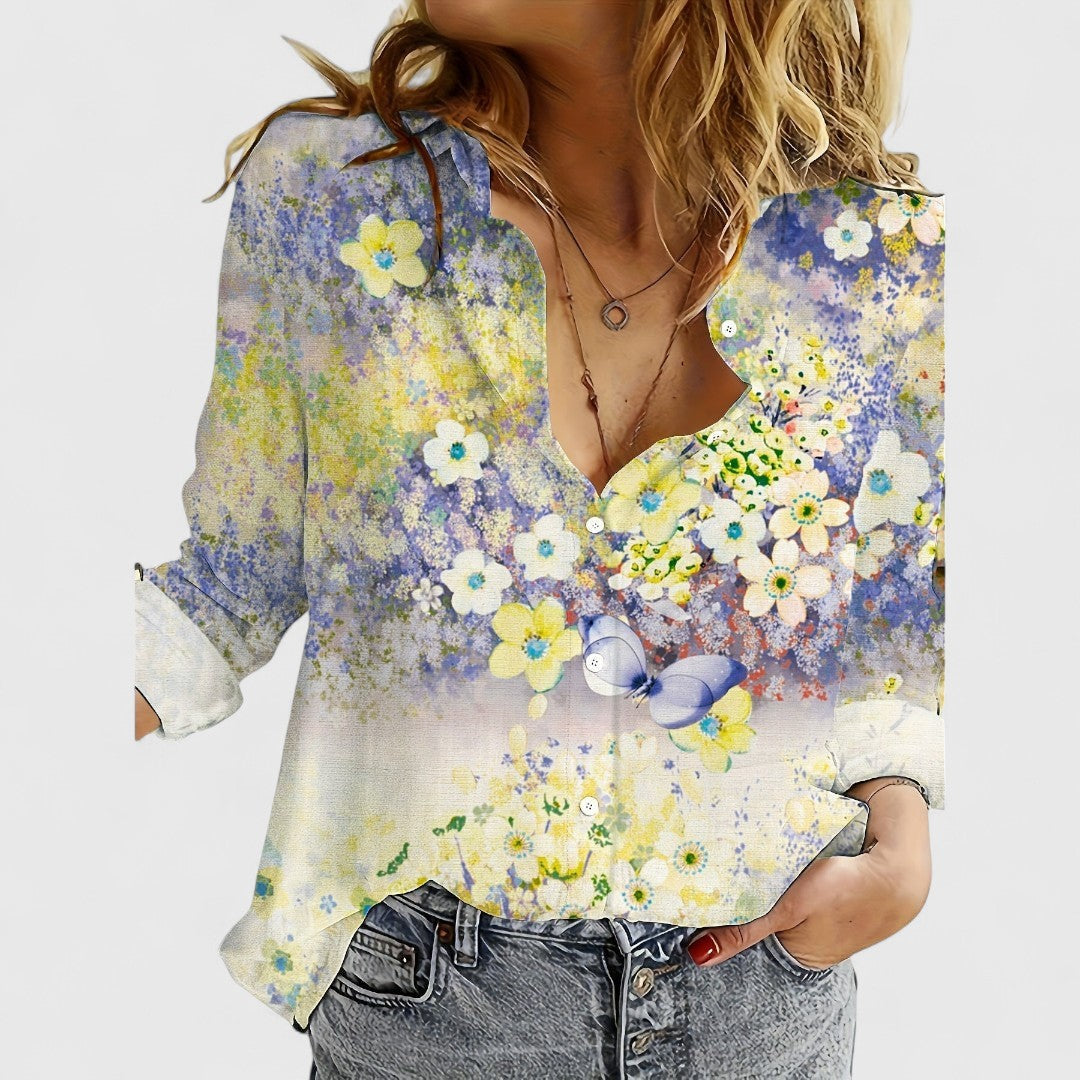 ELYRA™ | Bluse mit Blumenmuster