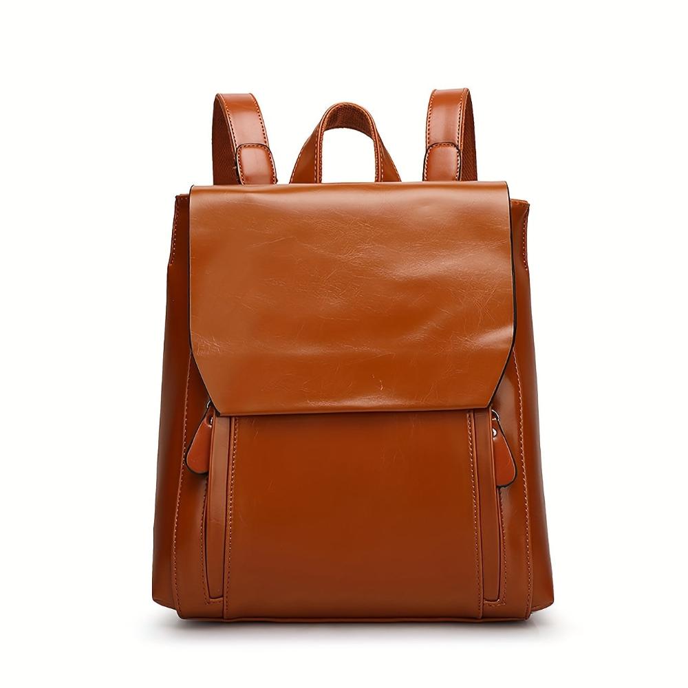 Clara™ | Gepolsterter Leder-Rucksack