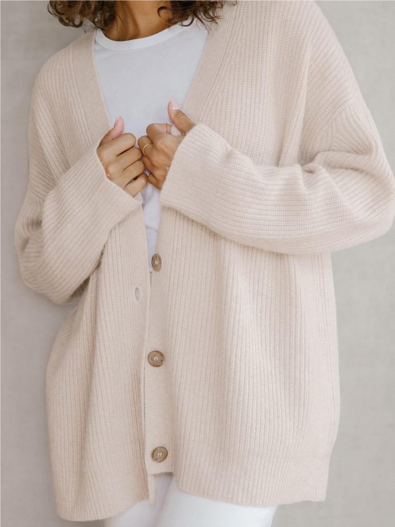 LOREN™ – Schicker Cocoon-Cardigan