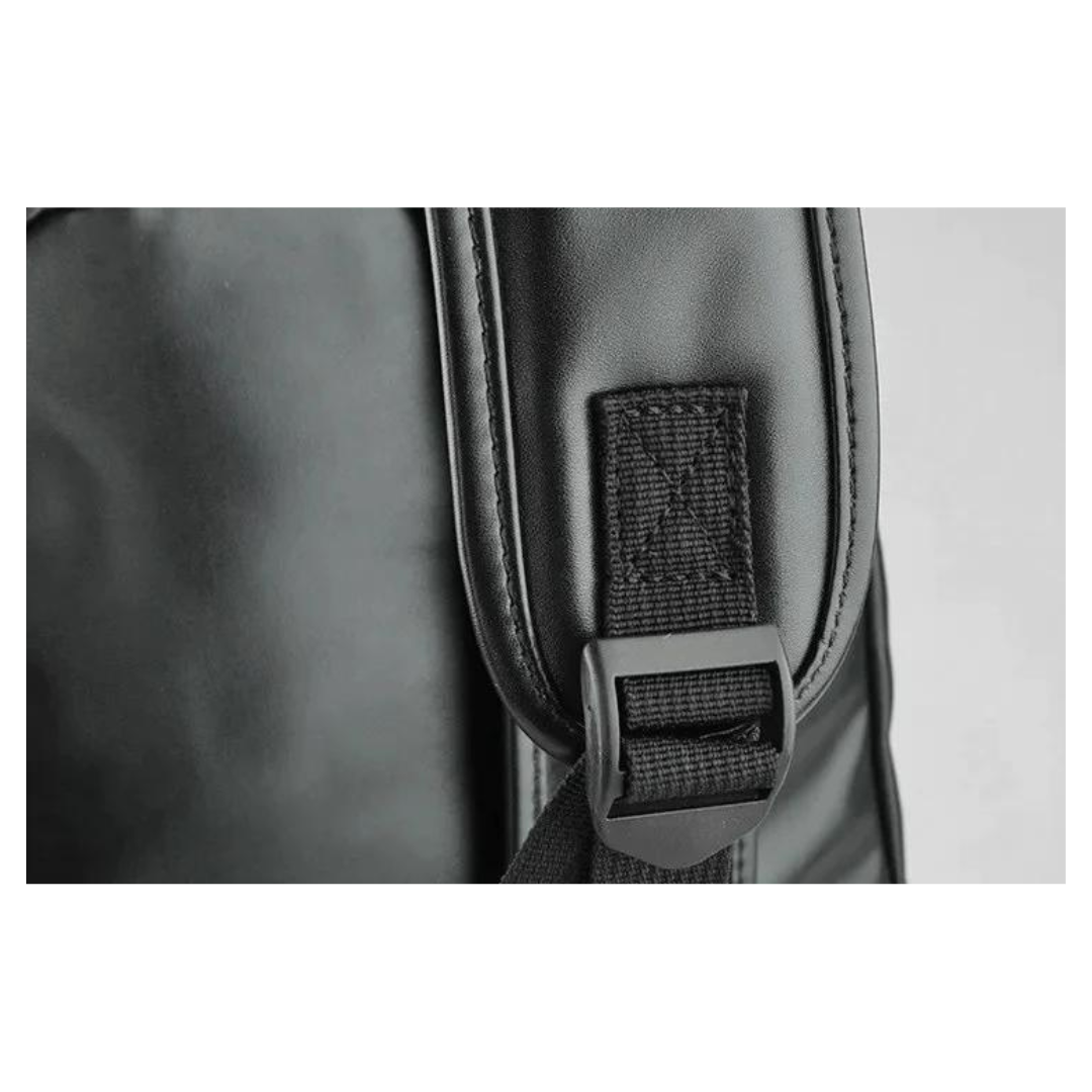 Herren Leder Rucksack