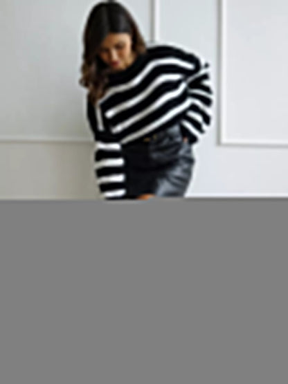 Liber Autumn Damen unifarben Pullover mit langen Ärmeln