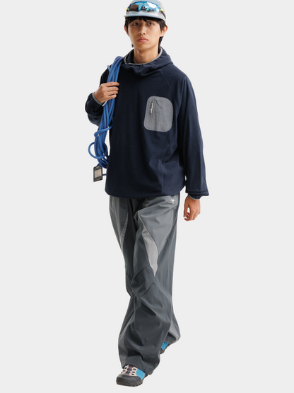 Crag - Unisex Feuchtigkeitsableitender Hoher Kragen Hoodie Basisschicht