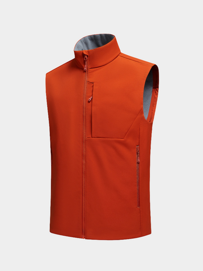 CanyonView - Unisex Stehkragen Thermo Softshell Weste