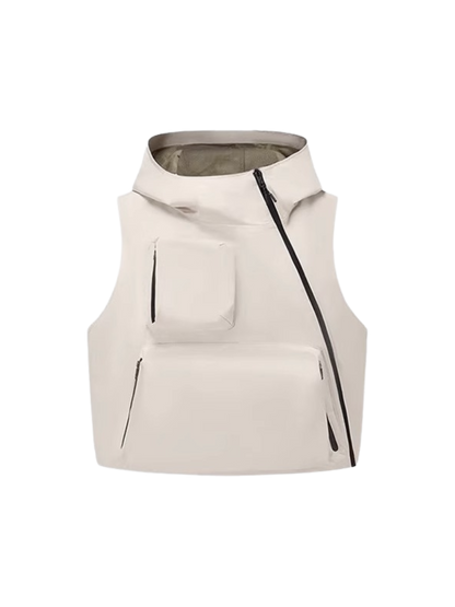 Blazestep - Damen Utility Weste mit großen Taschen