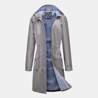 Lila – Eleganter & Wasserdichter Trenchcoat