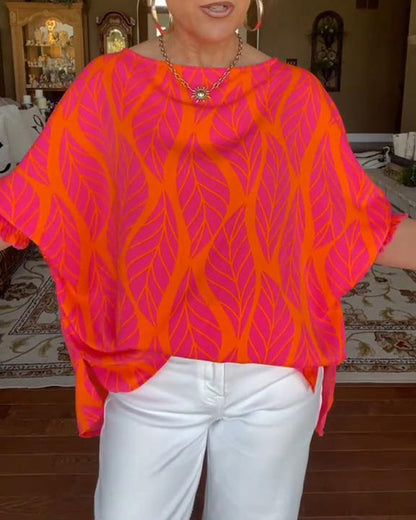 Zynelle™ | Locker geschnittene Printbluse