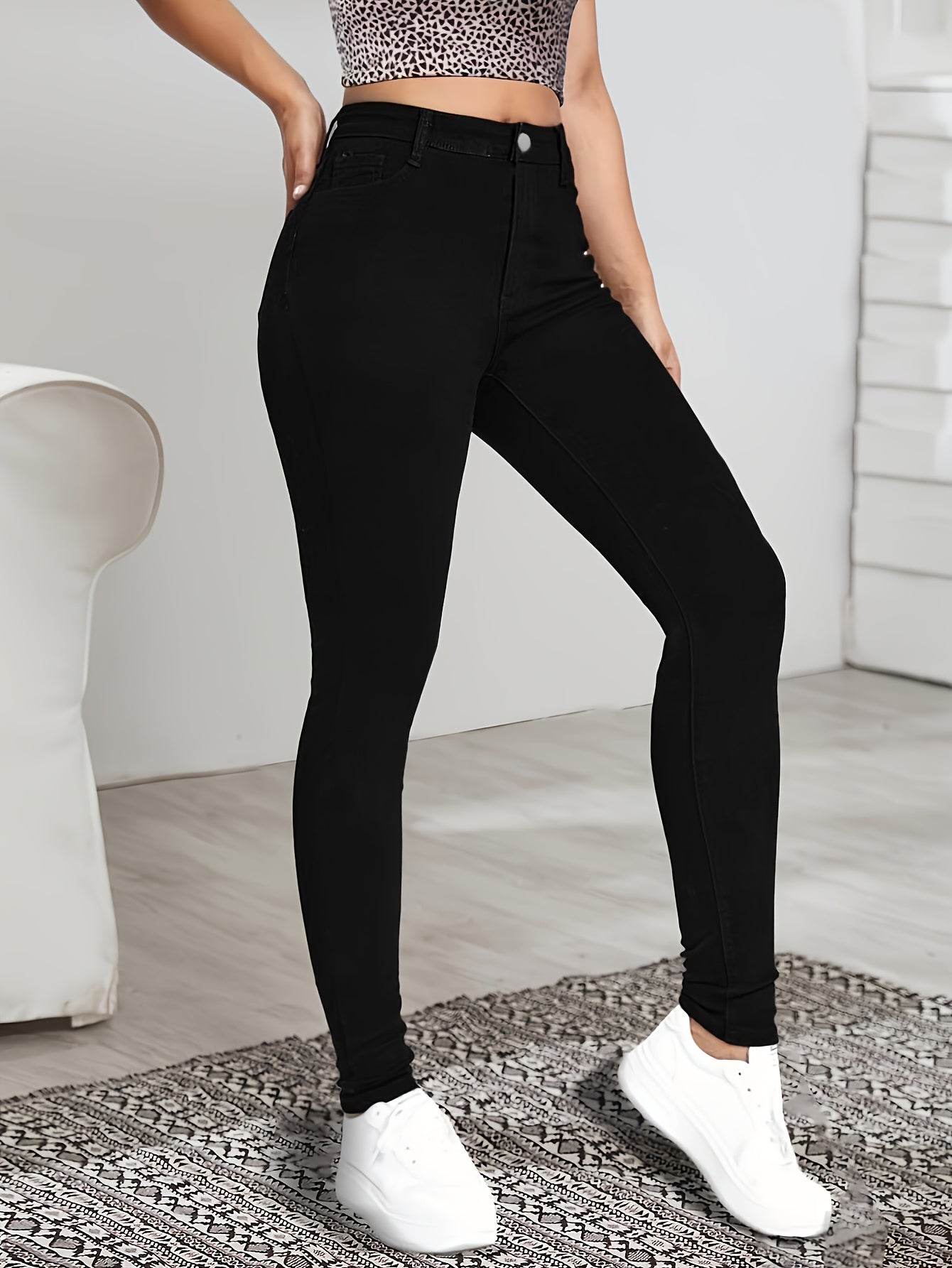 LISETTE™ - Elegante High-Waist Skinny Jeans
