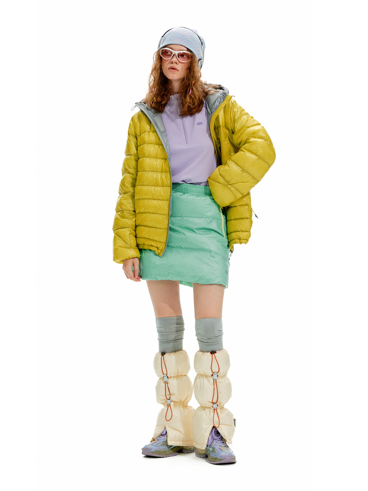 Dunetrack - Damen 800FP 95% Weiße Entenfedern Rock