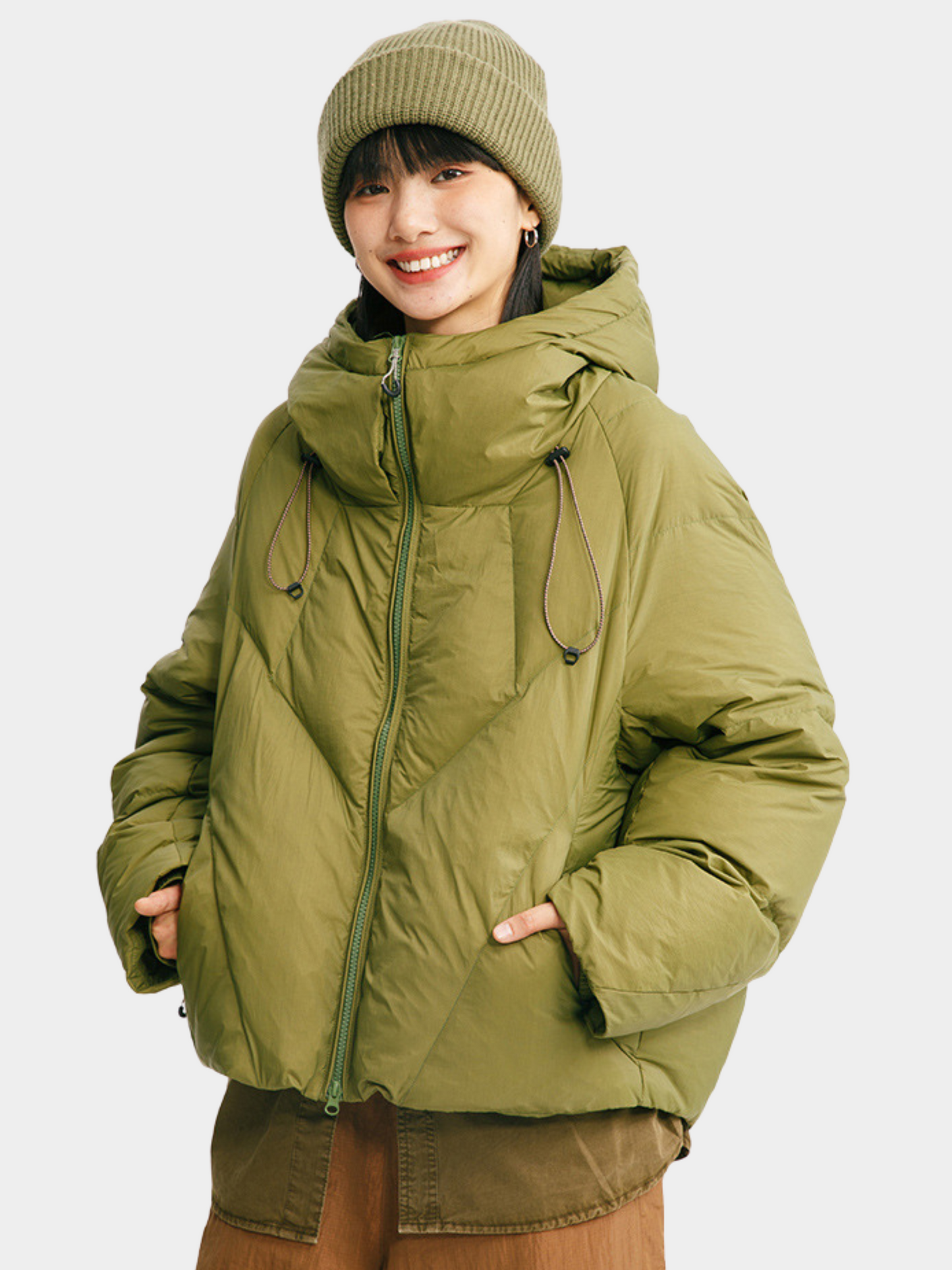 EchoGo - Unisex 90% Entendaunen Triple Protection Daunenjacke